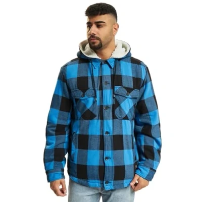 Image of Brandit Lumber Light jacket, Men&#039;s, Size: Small, Black/blue