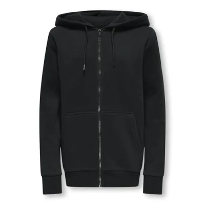Image of Only &amp; sons junior Boys&#039; Osjceres Zip THR. Hoodie SWT Noos, black, 146 152