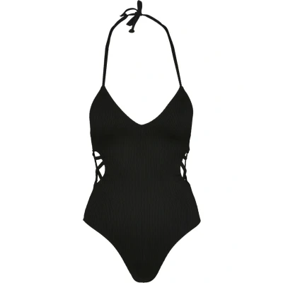 Image of Urban Classics Swimsuit, Women&#039;s, Size: XXL, Black