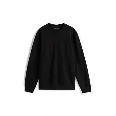 Image of Tommy Hilfiger Essential Crewneck Sweatshirt, Men&#039;s, Size: XS, Black