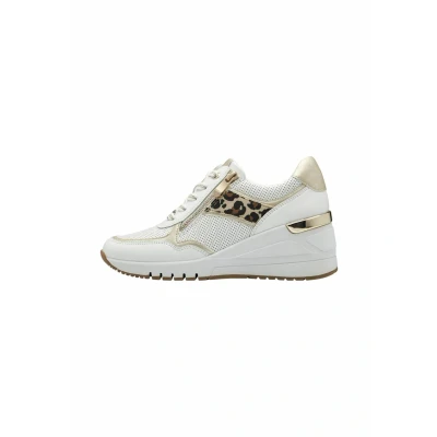 Image of Marco Tozzi Hightop trainers, Women&#039;s, Size: 7, White dune Synthetics