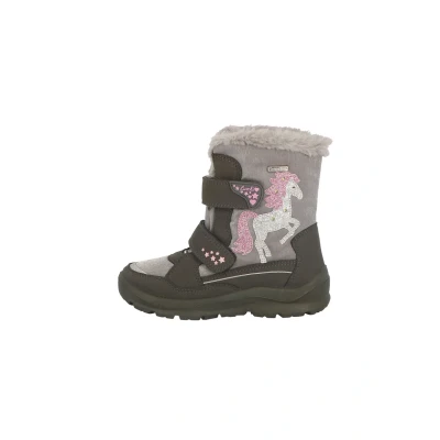 Image of Lurchi Kanani Sympatex Snow Boots, steel, 31 EU Weit