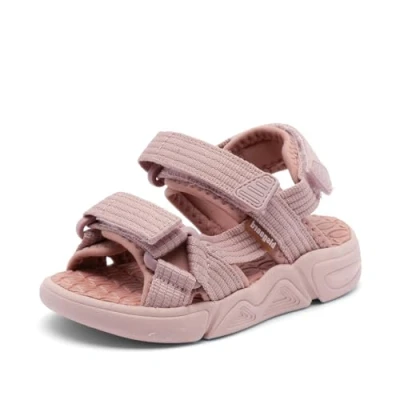 Image of Bisgaard Louis Sandals for kids, Size: 10.5K, Rose Textile