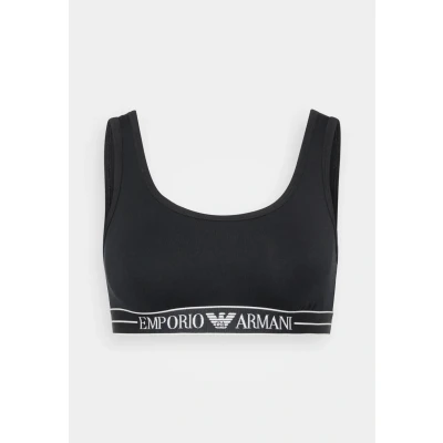 Image of Emporio Armani Bralette BRA Bustier, Women&#039;s, Size: XS, Black