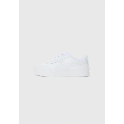 Image of Puma Carina LIFT Trainers, Women&#039;s, Size: 6.5, White leather and imitation