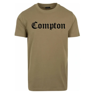 Image of Mister Tee Compton Print Tshirt, Men&#039;s, Size: Small, Olive