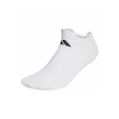 Image of adidas Performance Tennis Cushioned Trainer socks, Size: 8.5 10, White/black