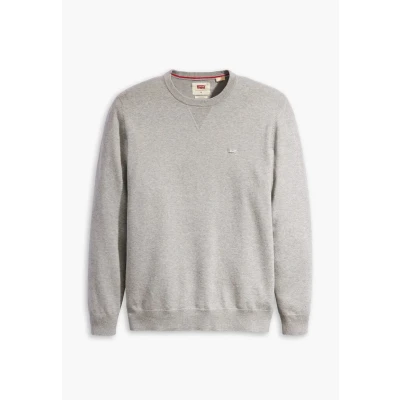 Image of Levi&#039;s Lightweight Jumper, Men&#039;s, Size: XS, Mid tone grey heather