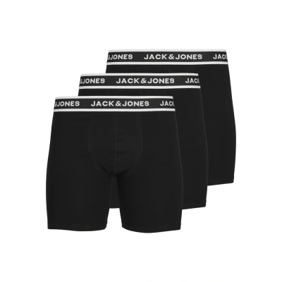 Image of JACK &amp; JONES Men&#039;s Boxer Shorts, Black/Pack: Black Black, XXL