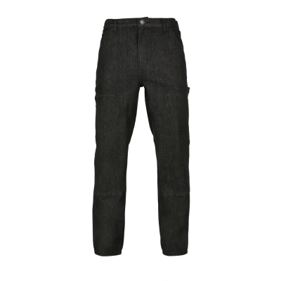 Image of Urban Classics Double Straight leg jeans, Men&#039;s, Size: 32, Realblack washed
