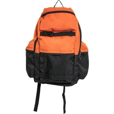 Image of Urban Classics Colourblocking Rucksack, Men&#039;s, Size: One Size, Vibrantorange black