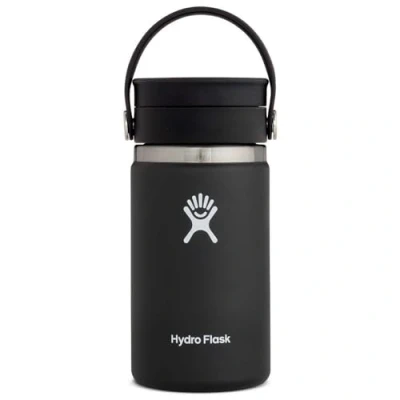 Image of HYDRO Flask Travel Coffee 354 ml (12 oz) Vacuum Insulated Stainless Steel Mug with Leak Proof Flex Sip Lid BPA Free Wide Mouth Black