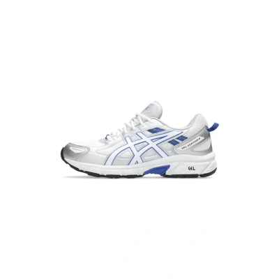 Image of Asics Sportstyle Gelventure 6 GS Trainers, Size: 3, White lapis lazuli blue Synthetics