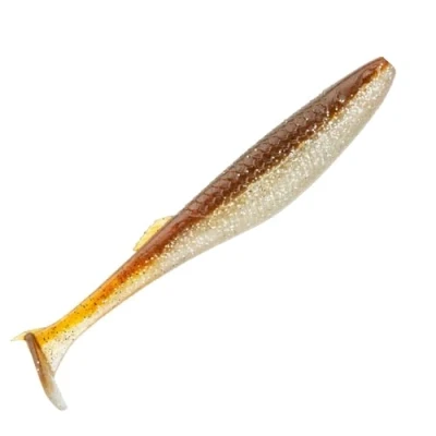 Image of Rapala Crushcity The Kickman Shad Brown Silver 10cm
