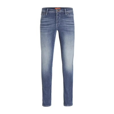 Image of Jack &amp; Jones Glenn FOX Slim fit jeans, Men&#039;s, Size: 30x34, Blue denim