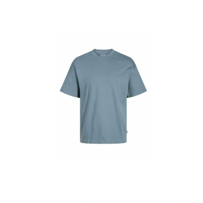 Image of Jack &amp; Jones Jjeurban EDGE TEE O NECK Basic Tshirt, Men&#039;s, Size: Small, Goblin blue