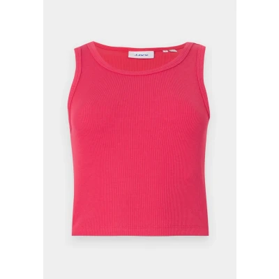 Image of JJXX Women&#039;s Jxfallon STR SL Rib Top JRS Noos Tank Top, Barberry, S