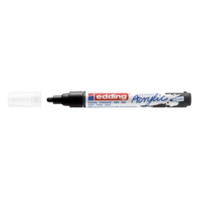Image of Edding 5100 deep black acrylic marker (2mm 3mm round)