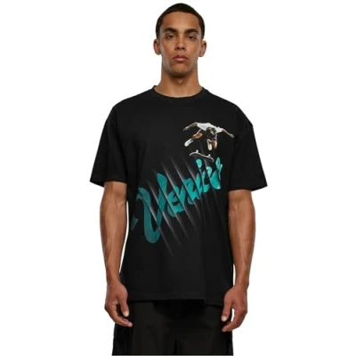 Image of Upscale by Mister TEE Venice Oversize Print Tshirt, Men&#039;s, Size: Small, Black