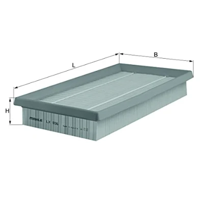Image of Air Filter MAHLE ORIGINAL LX 936