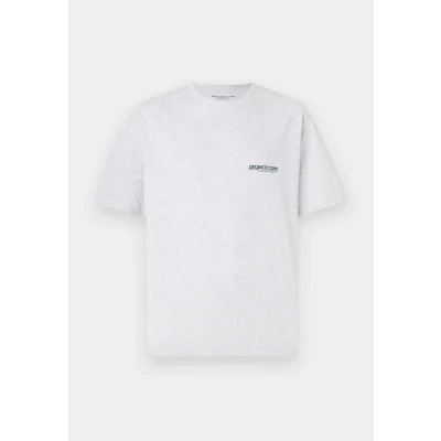 Image of Jack &amp; Jones Jcounion BACK Print TEE CREW Tshirt, Men&#039;s, Size: Large, White melange