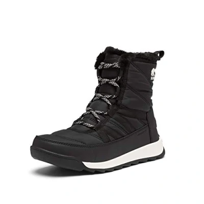 Image of Sorel Whitney 2 Plus Lace WP, Women&#039;s Snow Boots, Black Collection 2023 2024, 6 UK