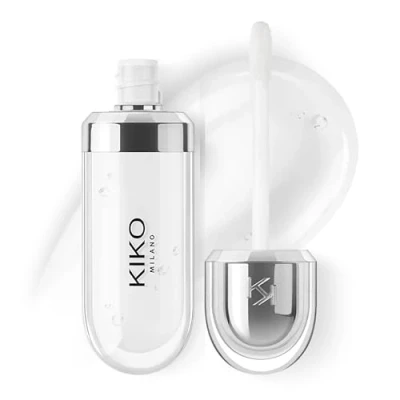 Image of KIKO Milano 3D Hydra Lipgloss 6.5ml (Various Shades) 01 Clear