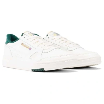 Image of Reebok Classic LT Court Unisex Trainers, Size: 4.5, Chalk/vintage chalk/green Leather