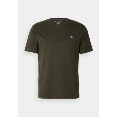 Image of Marc O&#039;Polo Short Sleeve LOGO Print Crewneck Basic Tshirt, Men&#039;s, Size: Small, Neverland iron