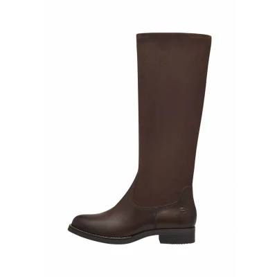 Image of Tamaris Women&#039;s Comfort Long Boot Flat 8 85502 43 Fashion, Chestnut, 4 UK Wide