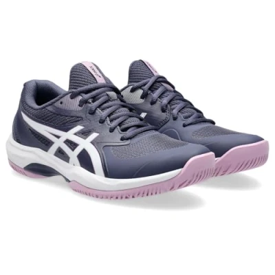 Image of Asics GAME Multicourt tennis shoes, Women&#039;s, Size: 5, Indigo fog/white Textile/synthetics