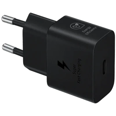 Image of Samsung Fast Charger USB C 25W Black
