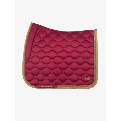 Image of PS of Sweden SS25 Saddlepad Vintage Monogram Midnight Fuchsia