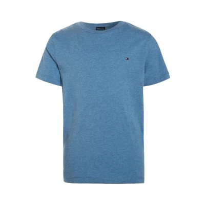 Image of Tommy Hilfiger BOYS Basic Tshirt for kids, Size: 8y, Dark allure heather