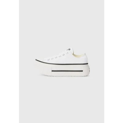 Image of Converse Chuck Taylor ALL STAR LIFT Double Stack Trainers, Women&#039;s, Size: 7.5, White/black/white shoes