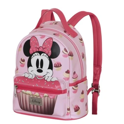 Image of Disney Unisex FAN HS Backpack 2.2 (pack of 1), Pink Minnie Mouse, One Size,