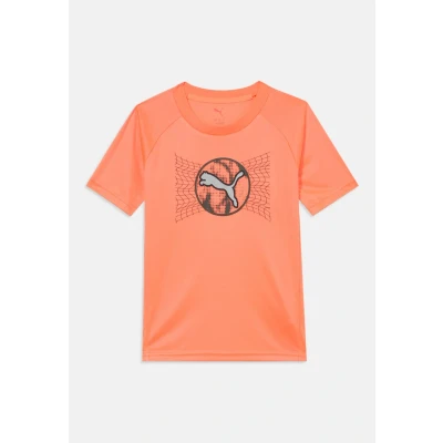 Image of Puma Active Sports TEE Unisex Tshirt for kids, Size: 6y (5 6y), Glowing red