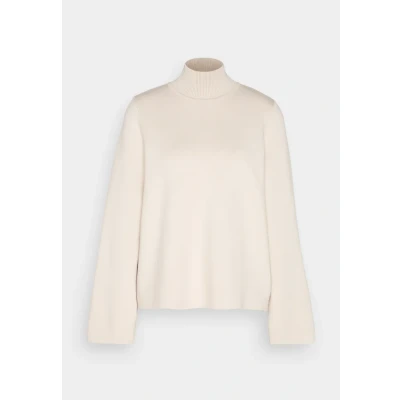 Image of Object Women&#039;s Objreynard Square Sleeve Pullover Noos Knitted Jumper, Silver Gray, S