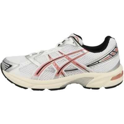 Image of Asics Sportstyle GEL Trainers, Size: 9.5, White desert red Synthetics