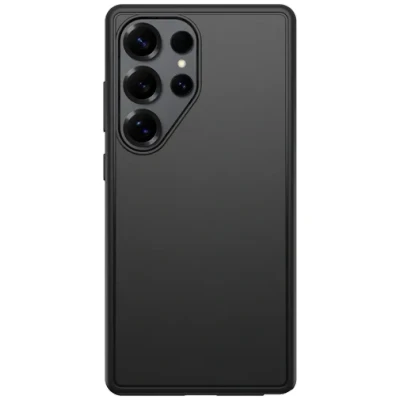 Image of OtterBox Symmetry Plastic Back Cover Black Magnetic Samsung Galaxy S25 Ultra