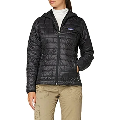 Image of Patagonia NANO PUFF Hoody Outdoor jacket, Women&#039;s, Size: Medium, Black