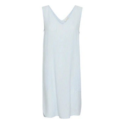 Image of Kaffe Milla Day dress Windsurfer chalk stripe, Women&#039;s, Size: 16, stripe