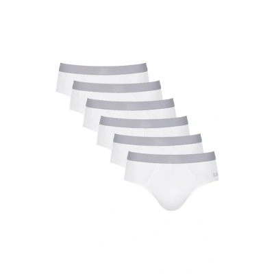 Image of Sloggi GO ABC 2 0 6P Briefs, Men&#039;s, Size: Small, White