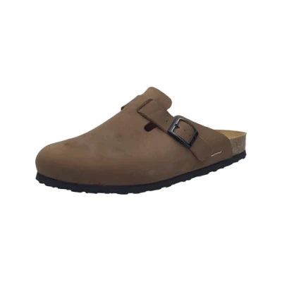 Image of Josef Seibel 04 Men&#039;s Clogs, Slippers, Width G (Normal), brown, 43 EU