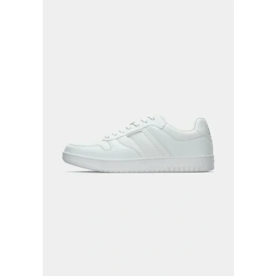Image of Jack &amp; Jones Jfwjam Trainers, Men&#039;s, Size: 6, White/mono Imitation leather/ textile