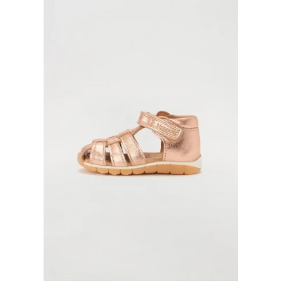 Image of Bisgaard Billie Sandals for kids, Size: 7K, Rose gold Leather
