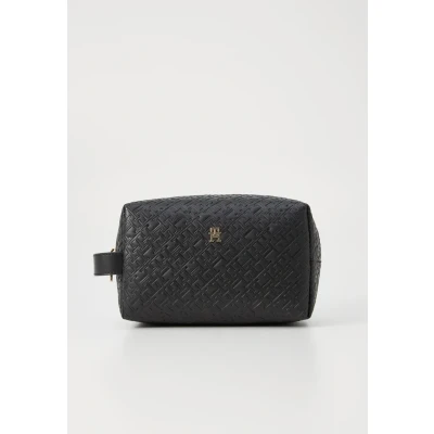Image of Tommy Hilfiger ICON Washbag MONO Wash bag, Women&#039;s, Size: One Size, Black