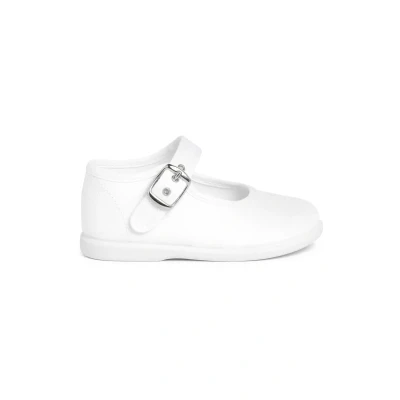 Image of Pisamonas Baby shoes for kids, Size: 4.5K/5K, Blanco Textile/synthetics