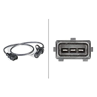 Image of Sensor, crankshaft pulse HELLA 6PU 009 146 121