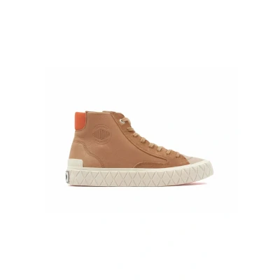Image of Palladium Chukka SDE Hightop trainers, Size: 11, Brown Leather